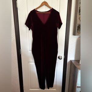 Smash & Tess Velvet Romper Large
